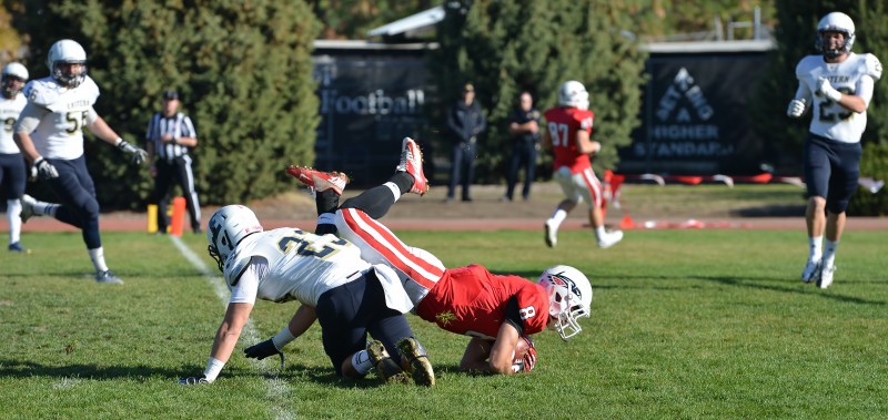 SOU football vs eastern austin dodge career touchdown 100 matt retzlaff