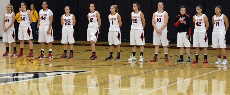 SOU women's basketball team