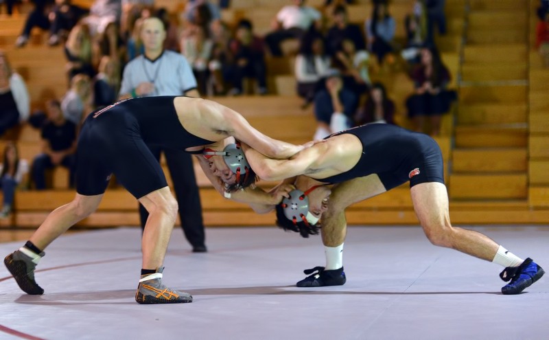 SOU Wrestling Jacob Stigall and Thomas Gowing