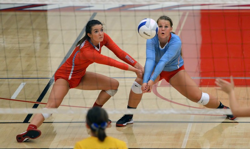AHS VB Olivia Rooney Myla Norvell
