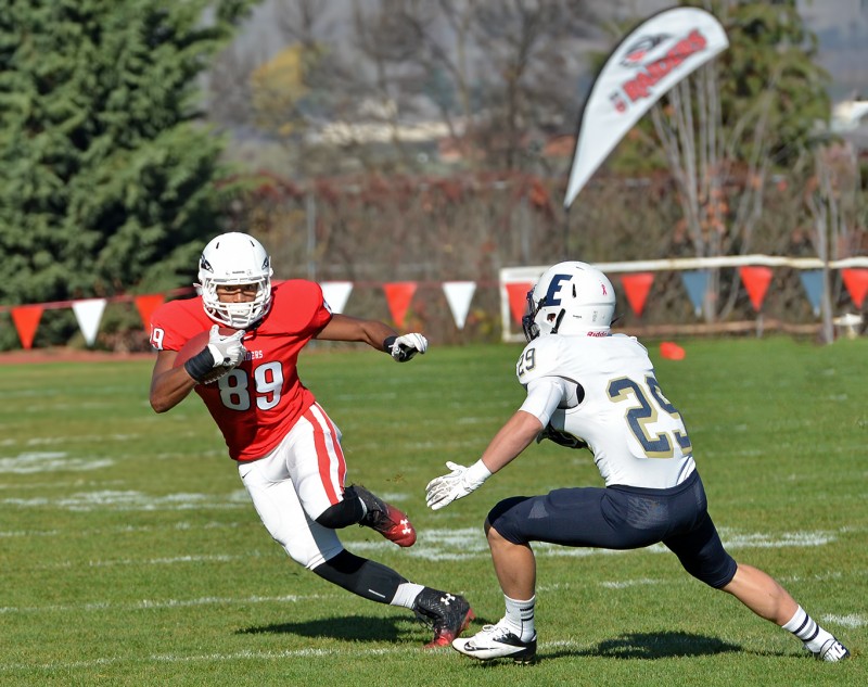 SOU football vs eastern Blakelyn Birks