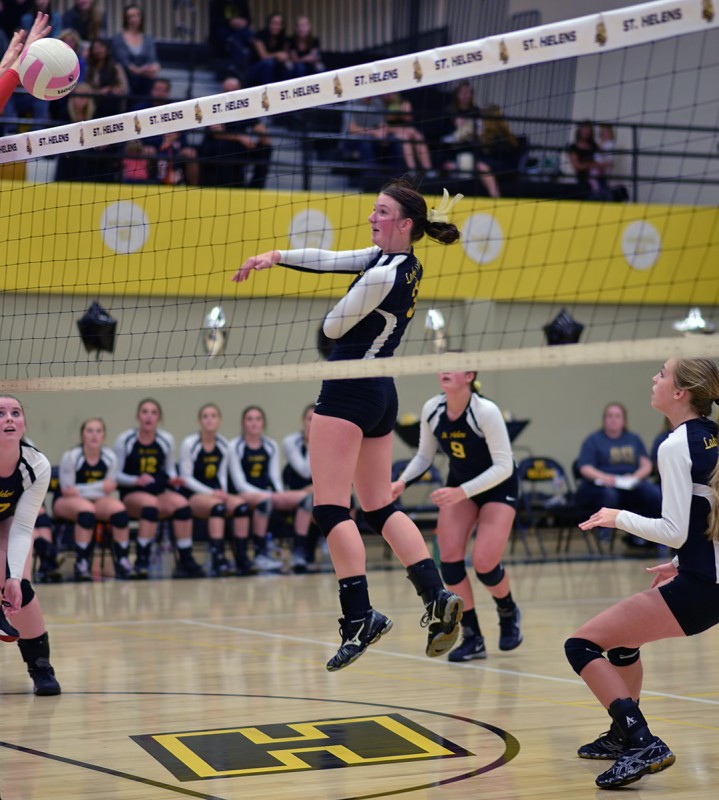 st helens volleyball Taylor Albertson middle