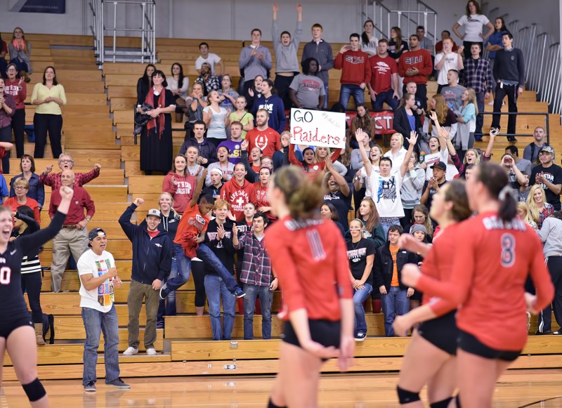 SOU volleyball team