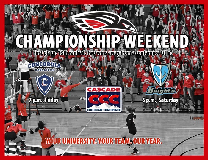 SOU volleyball - Championship weekend