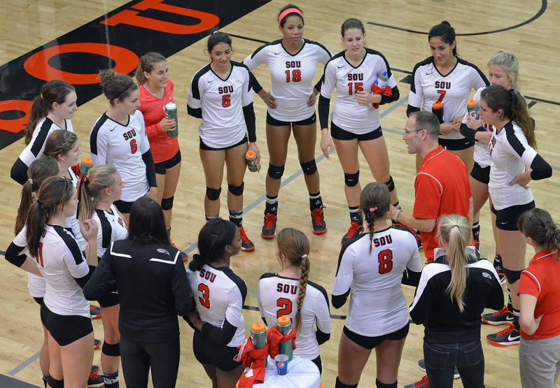 SOU volleyball 2013 team josh rohfling