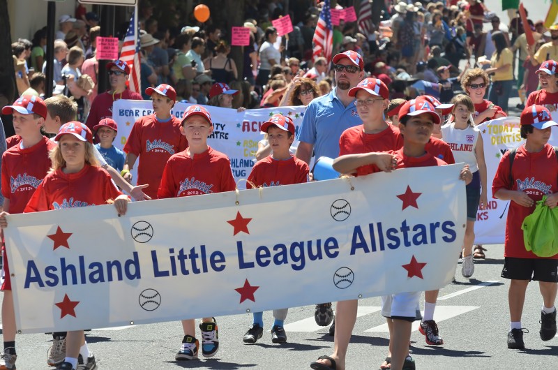 ashland little league 4th of july parade