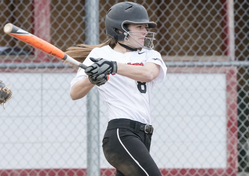 SOU softball Kelsey Randall