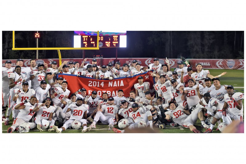 2014 NAIA Football National Champions - Southern Oregon University Raiders