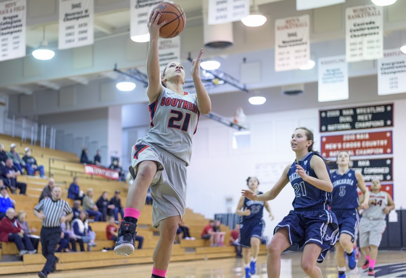 SOU women's basketball Kristen Schoenherr