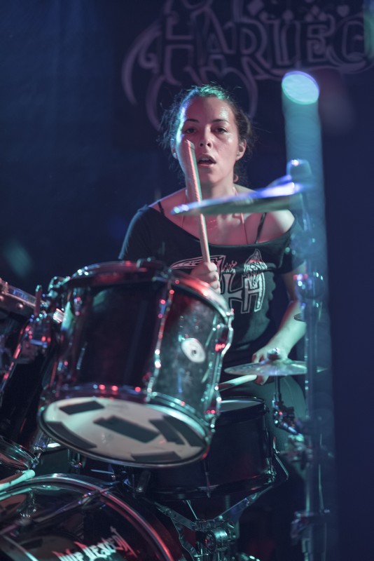 harlequin musichead Neyda Susana Umana death metal female band la los angeles