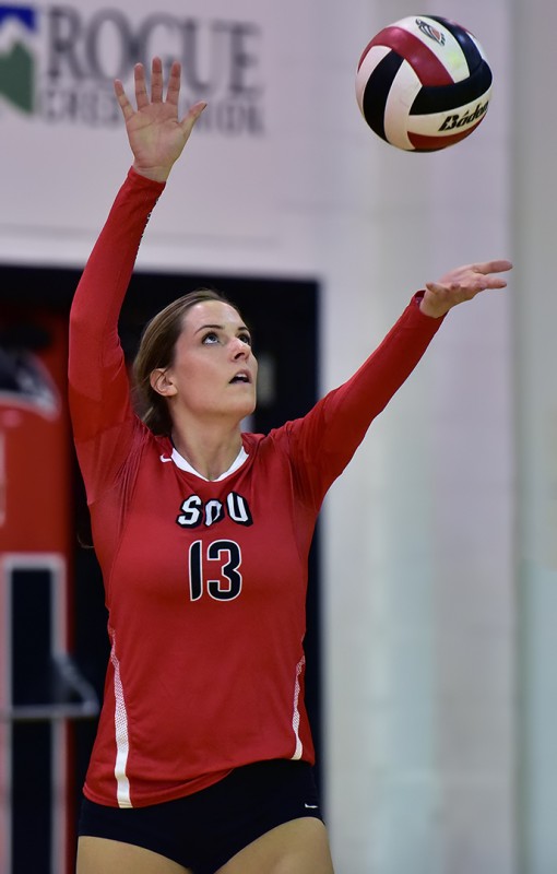 SOU volleyball Laura Morse