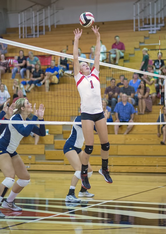 SOU volleyball lauren mcgowne