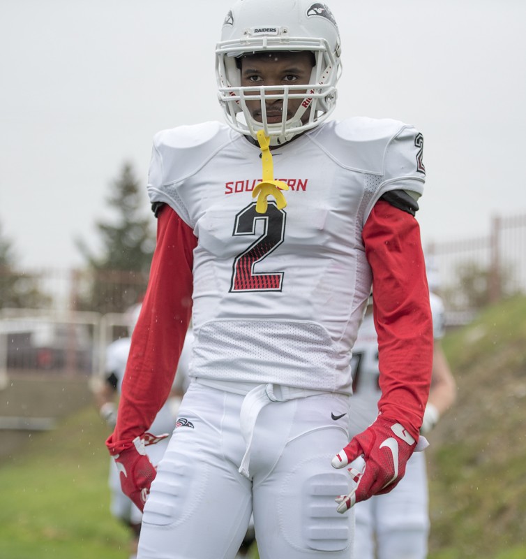 SOU football Jaylenn Hart