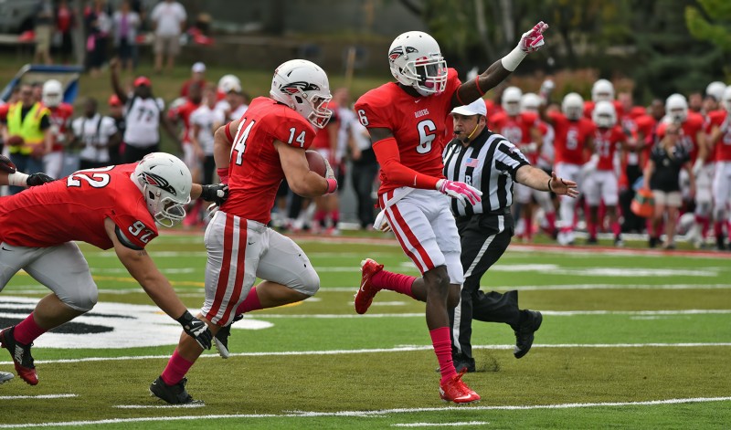 SOU football trevor jones fumble recovery Karrington Jones