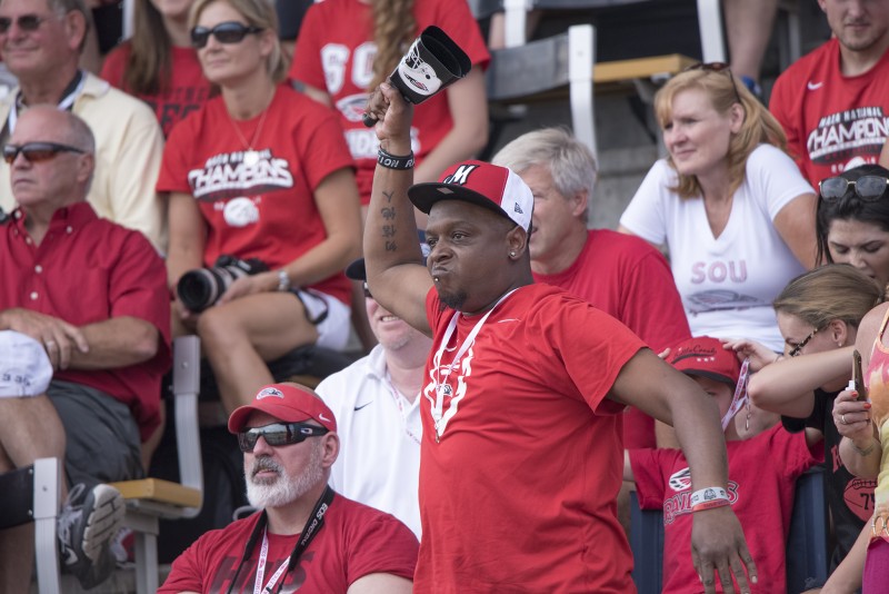 SOU football cowbell julius rucker senior sr