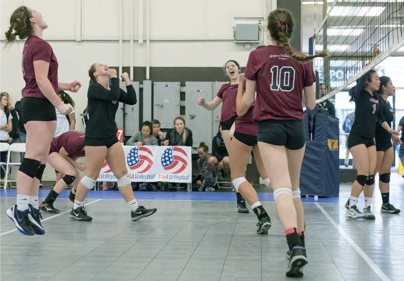 rogue valley volleyball club team
