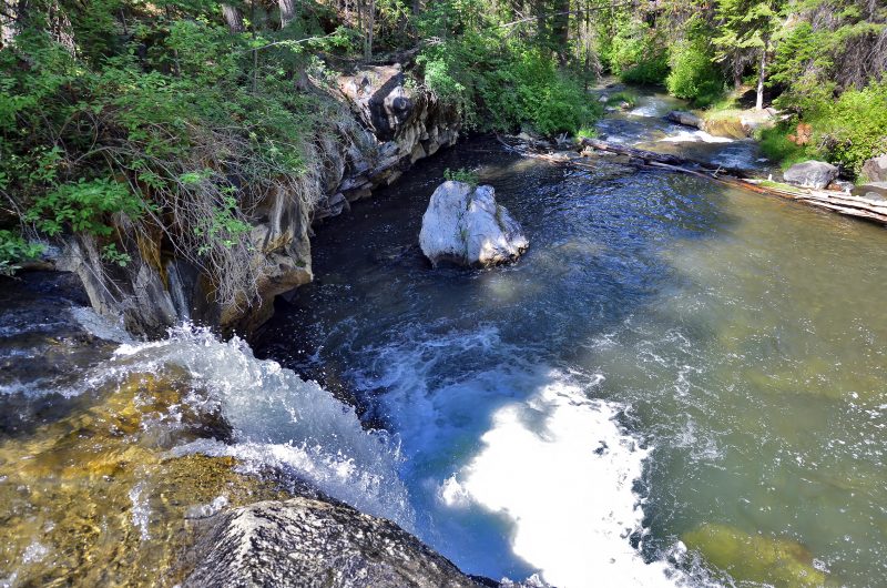 paulina creek falls plunge bend oregon