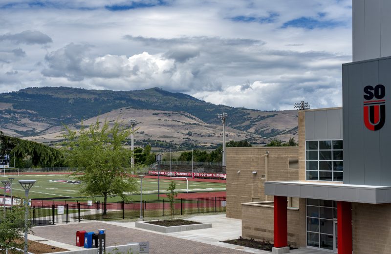 sou campus worland stadium plaza lithia motors pavilion
