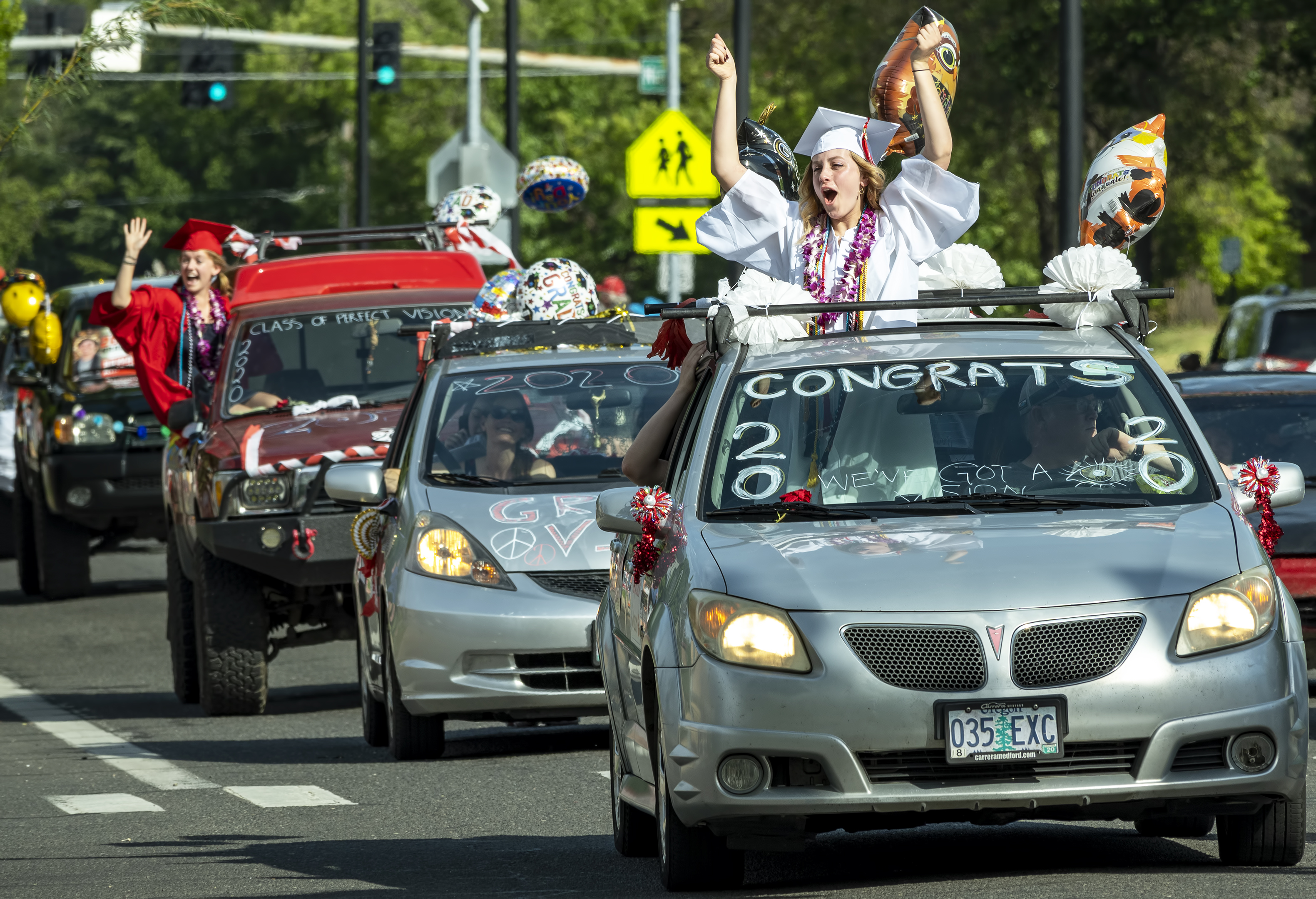 ashland high school graduation parade auto