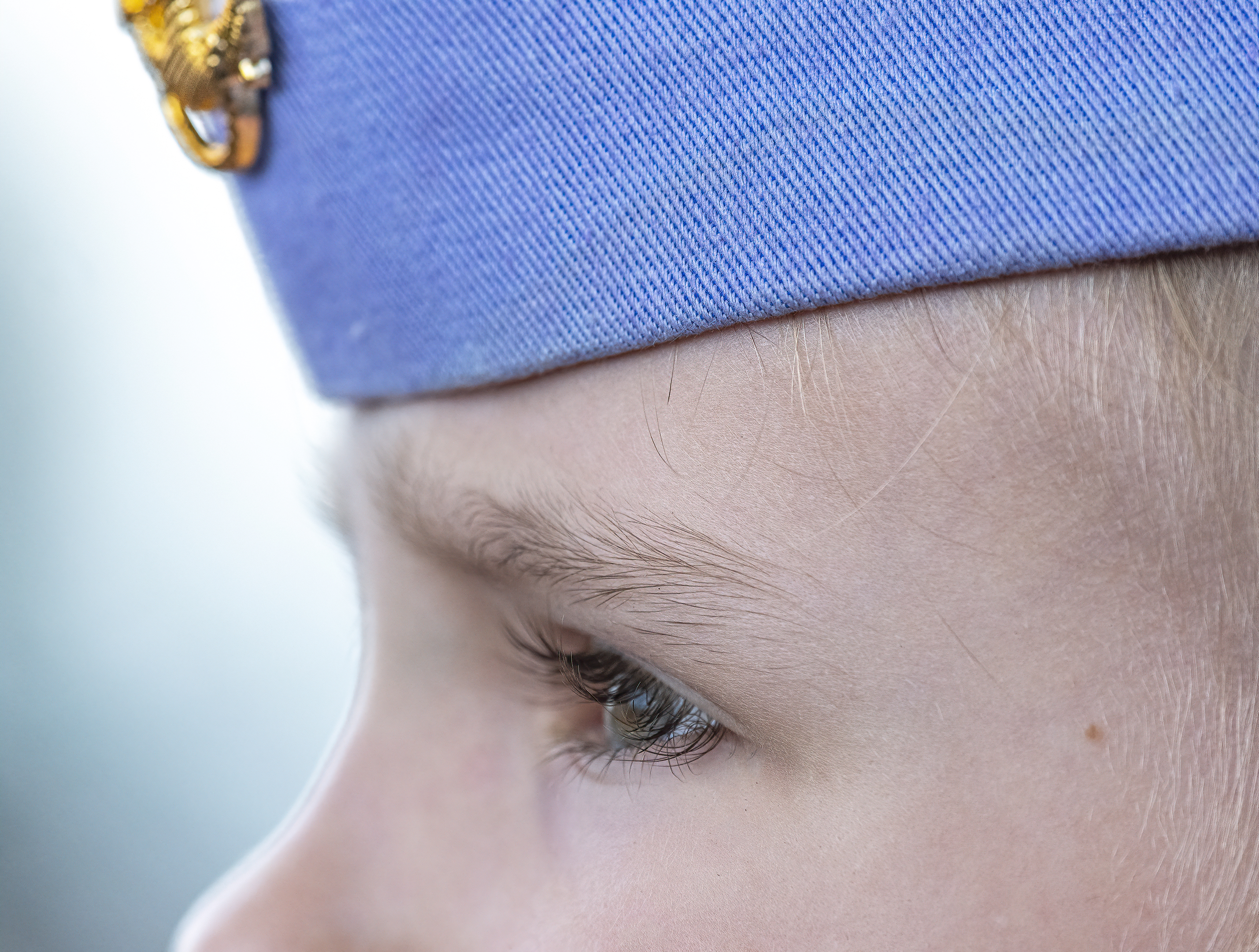 eye russian child day of the russian navy-clear