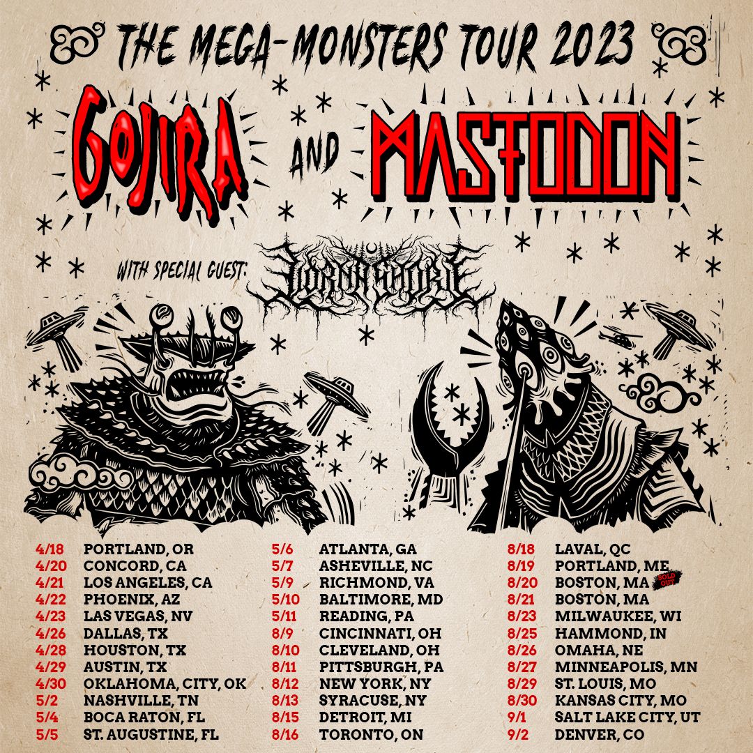 mega-monsters tour 2023