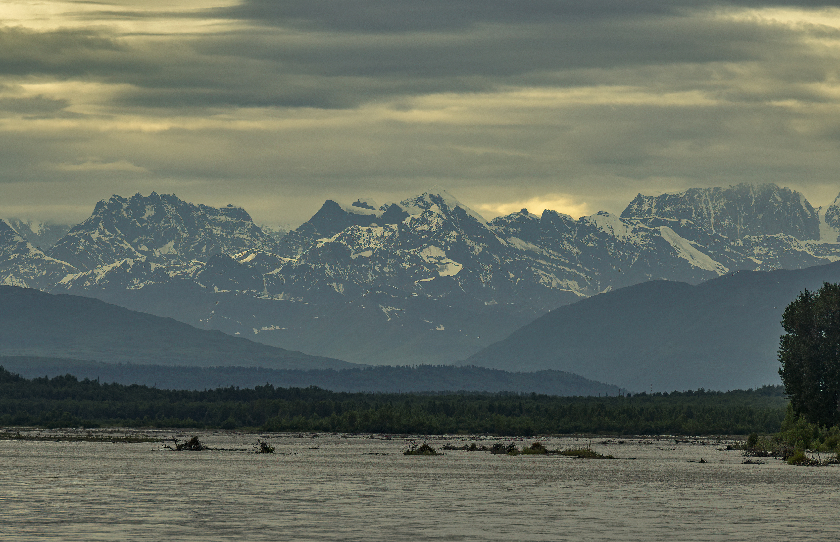 Talkeetna susitna river alaska denali