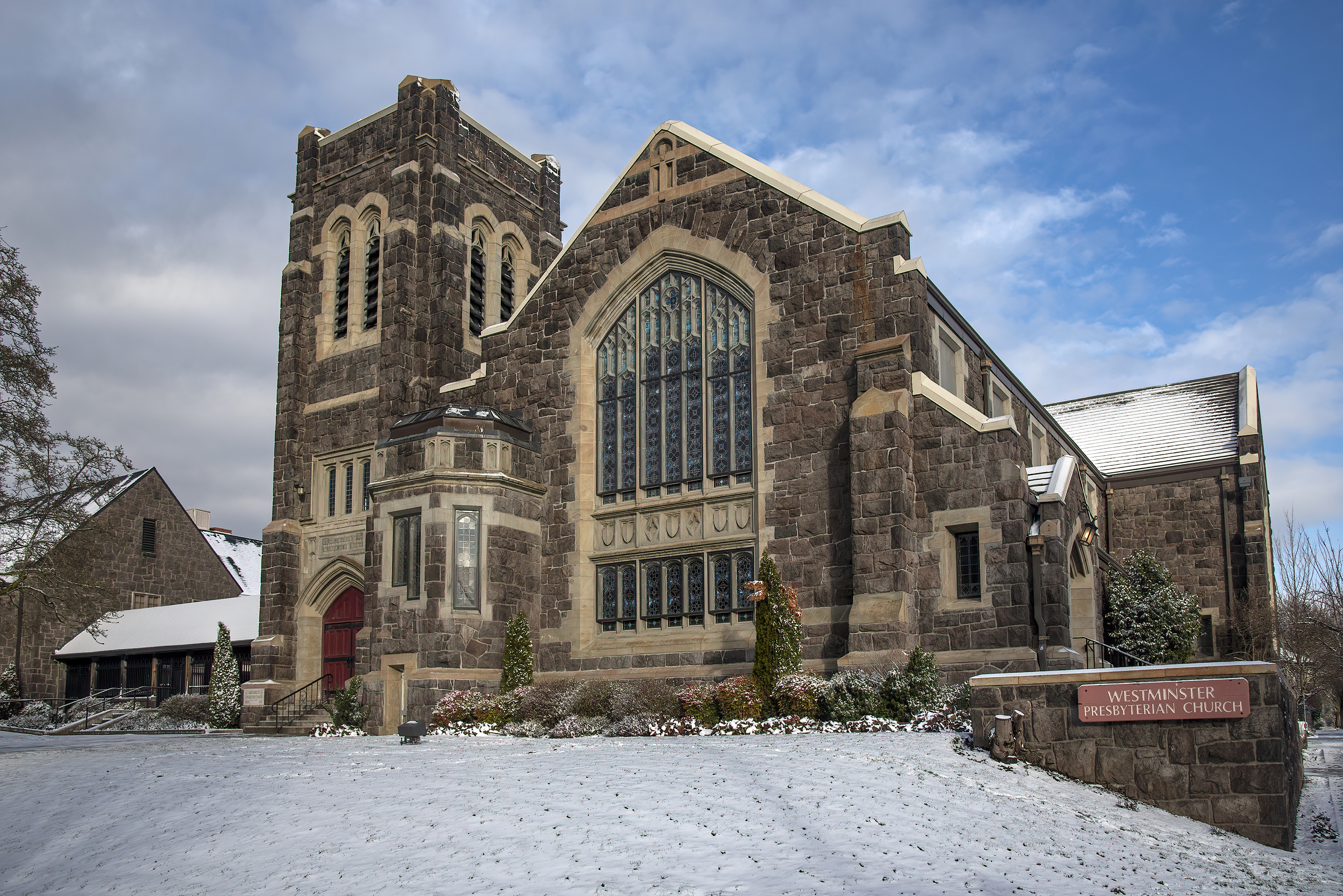 westminster presbyterian church portland oregon snow