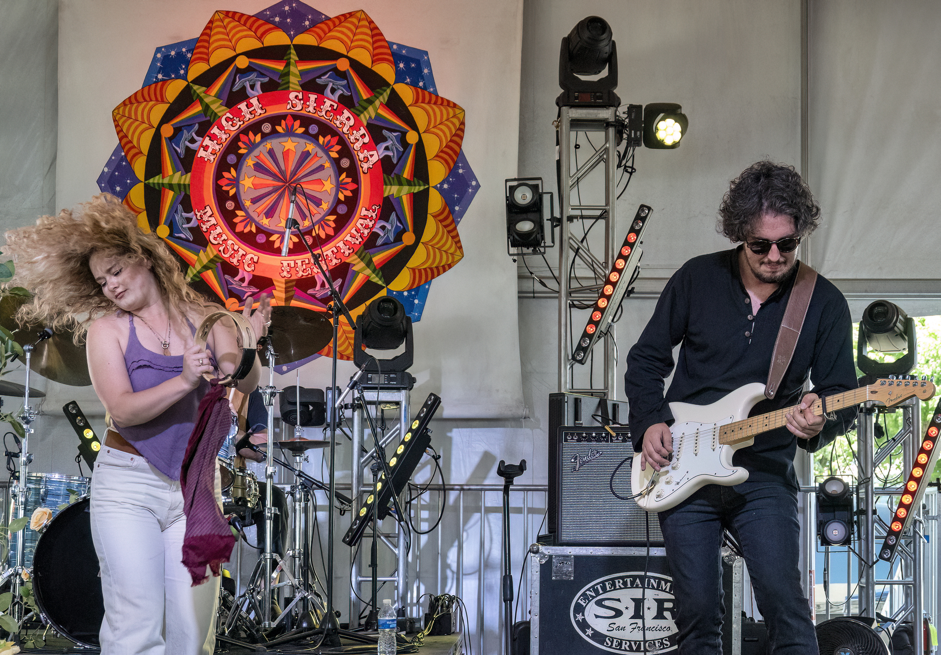 high sierra music festival the heavy heavy vaudville stage