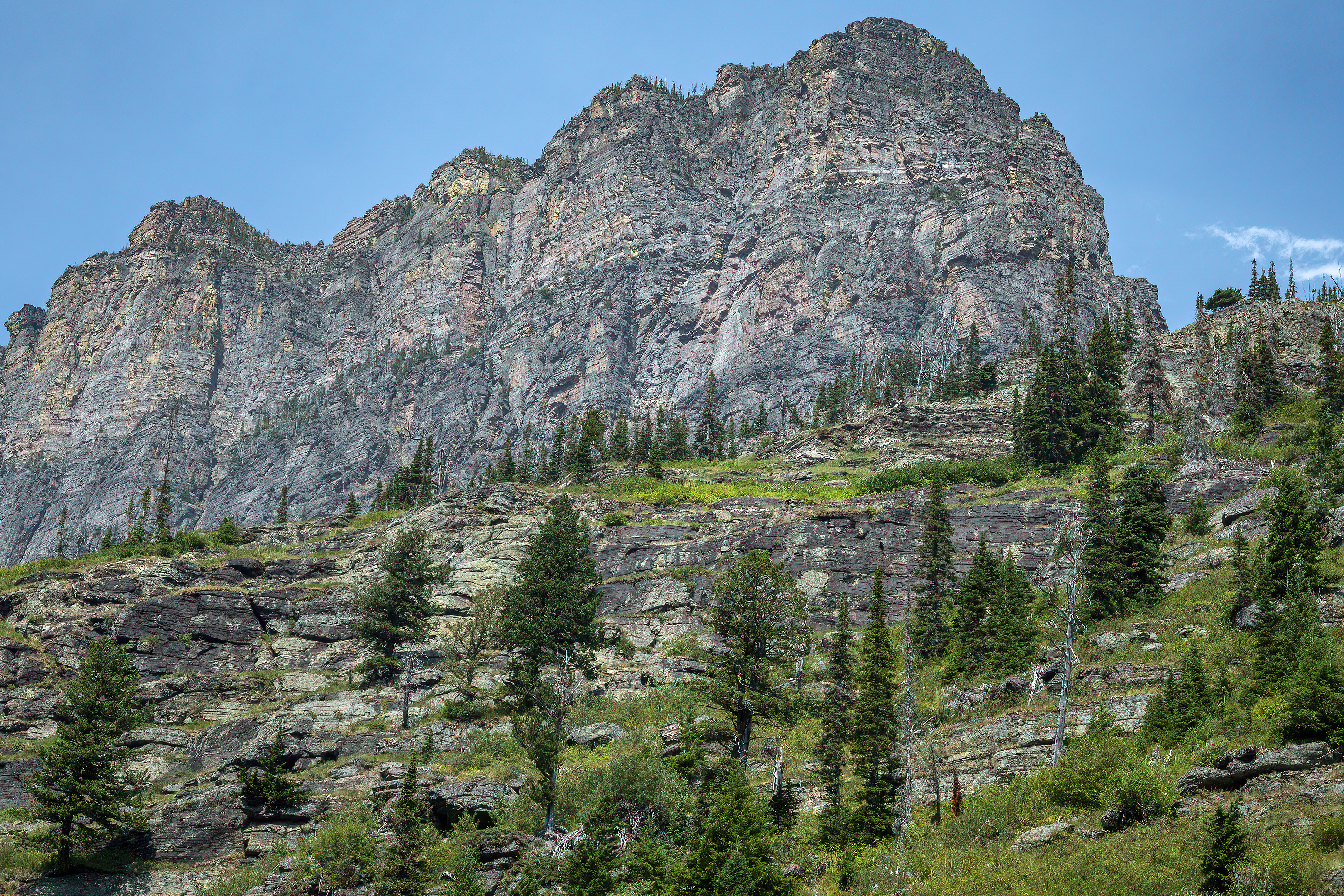 between two medicine and upper two medicine lakes glacier national park